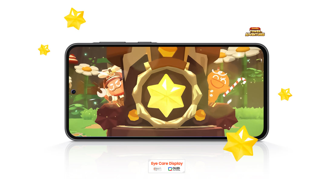 Awesome larger 6.7” display for immersive gameplay