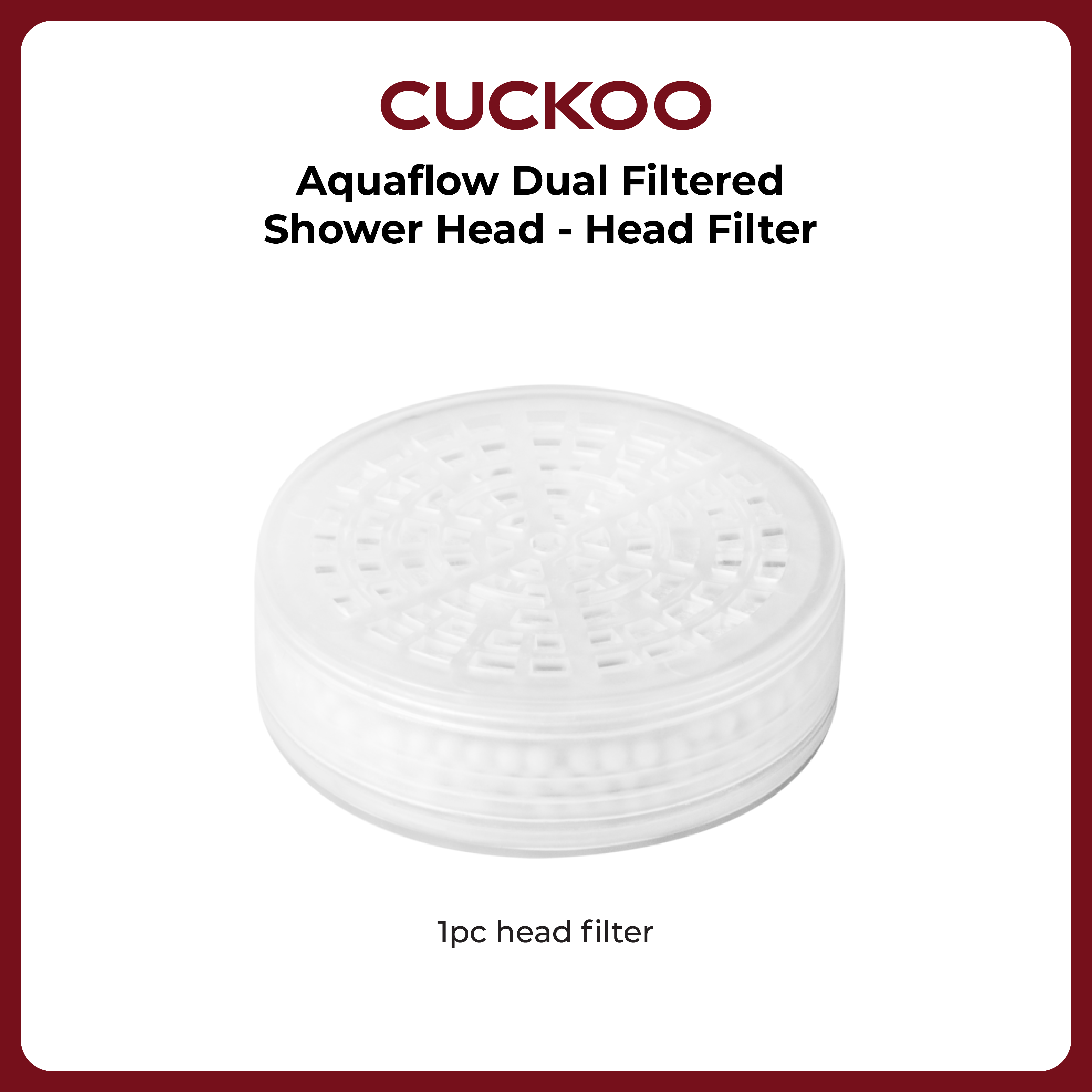AquaPro Head Filter Refill Pack
