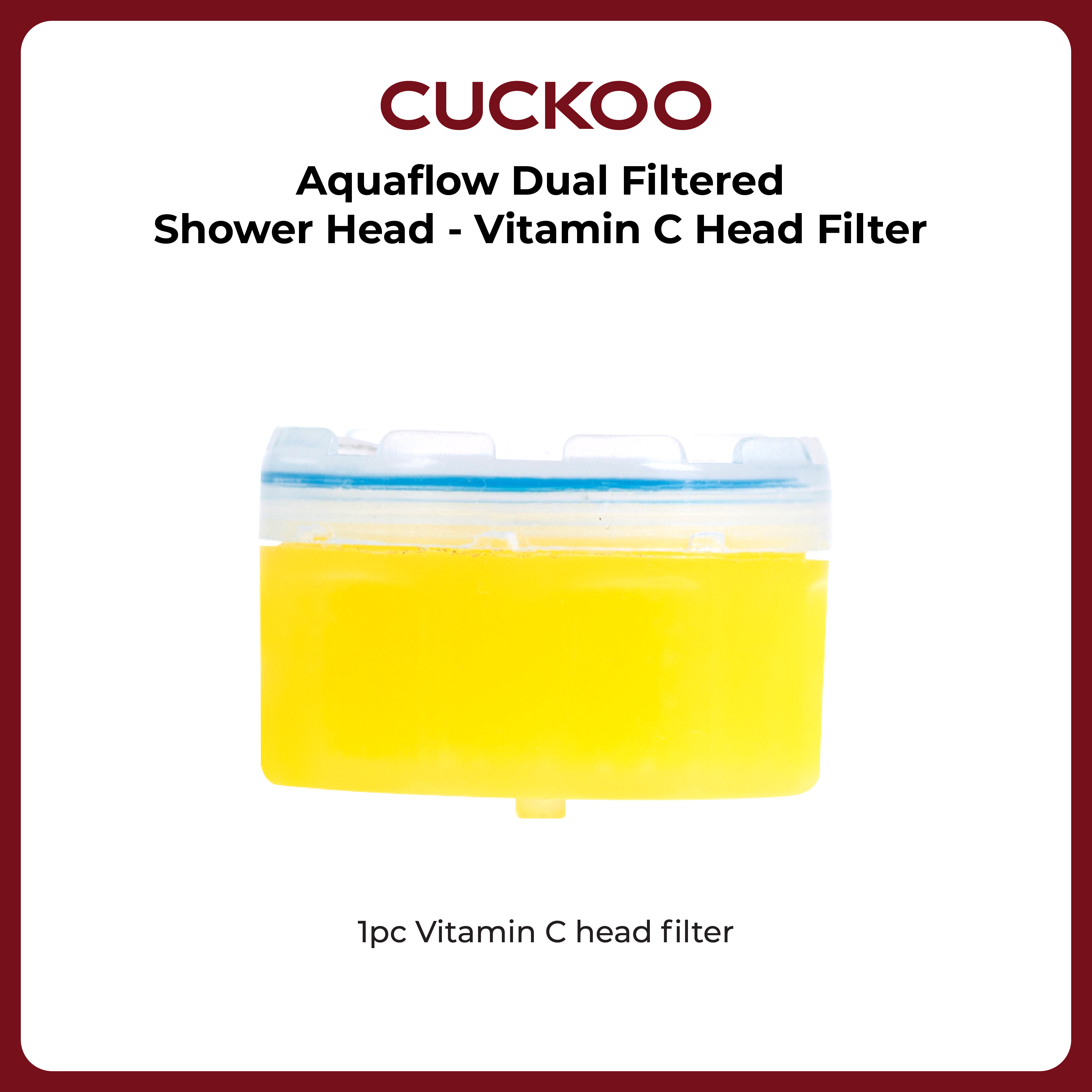 AquaPro Head Filter Refill Pack