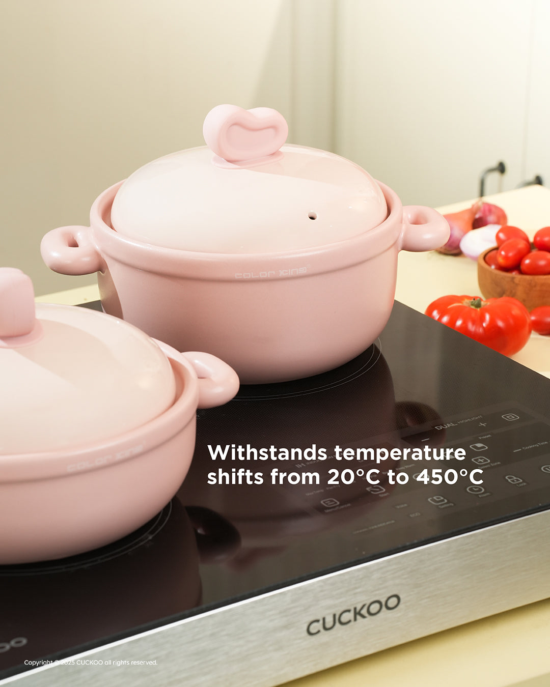 CUCKOO x Color King Healthy Coat-Free Cookware Series