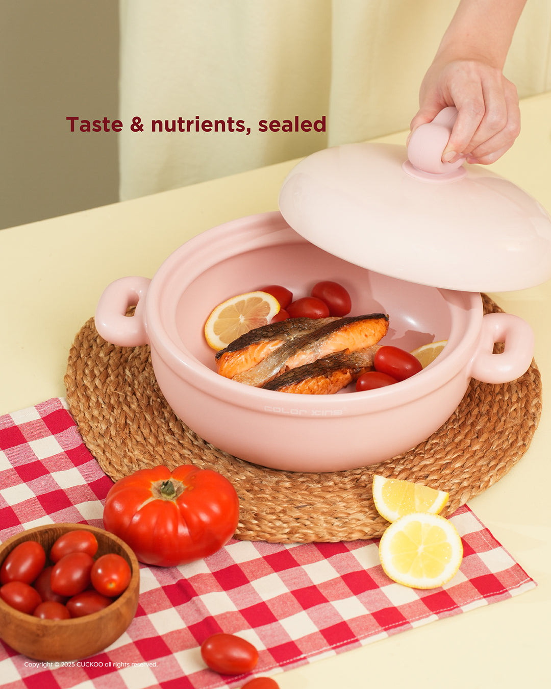 CUCKOO x Color King Healthy Coat-Free Cookware Series