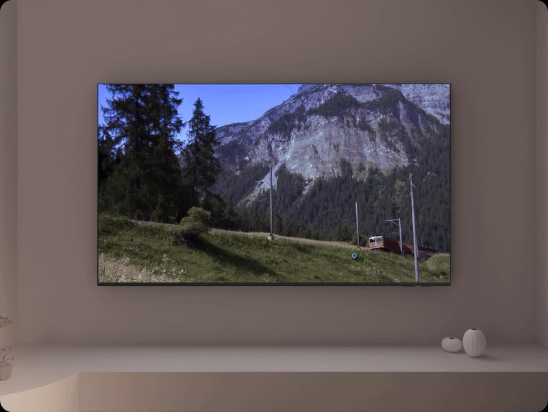 Immersive virtual sound that tracks the action