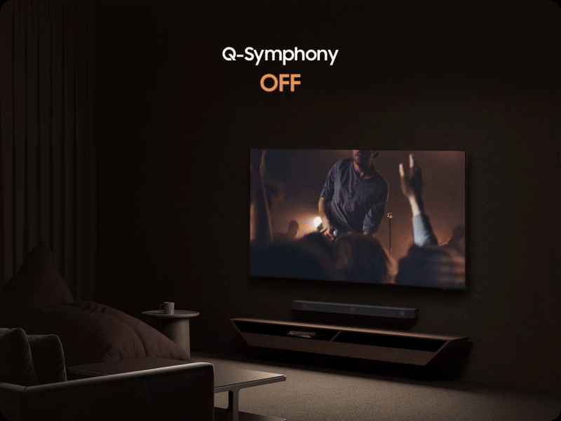 TV and soundbar play together in smooth harmony