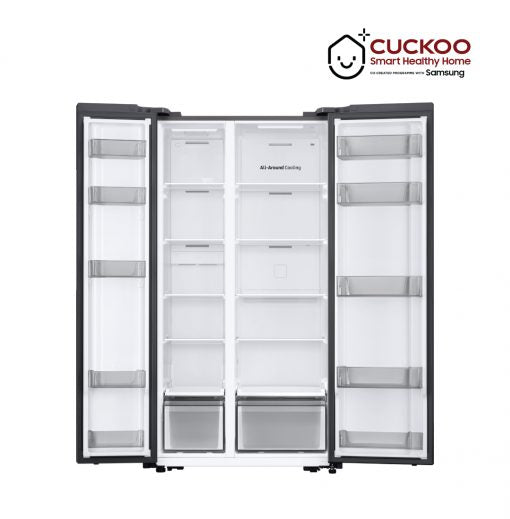583L Refrigerator Side By Side & SmartThings AI Energy