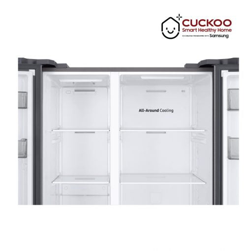 583L Refrigerator Side By Side & SmartThings AI Energy