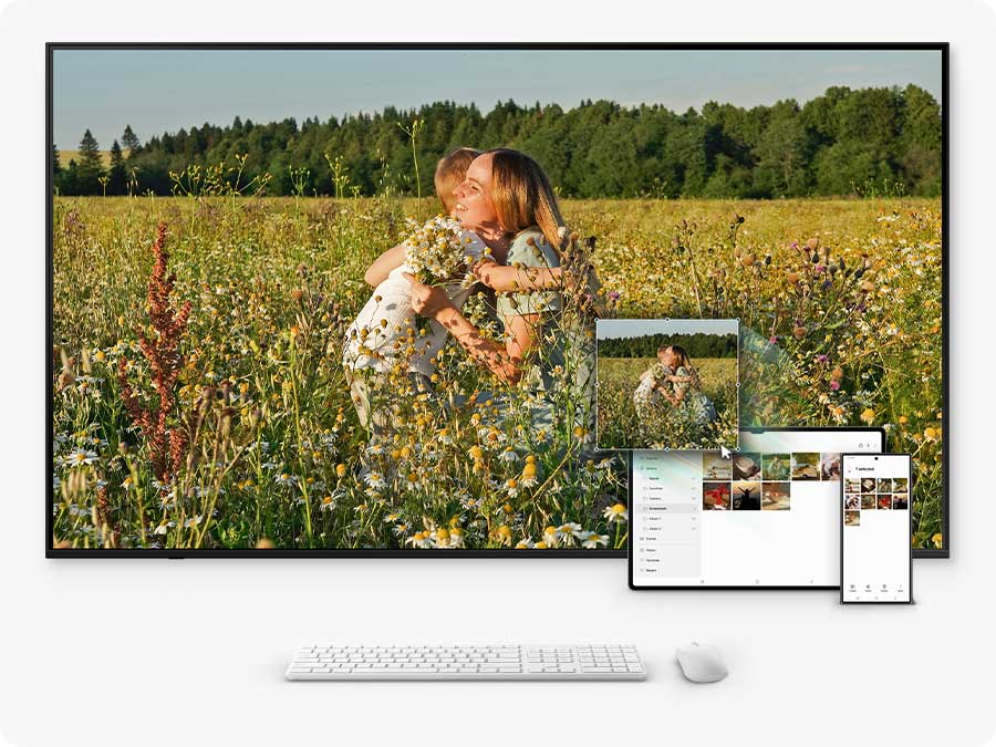 Easily multitask across screens