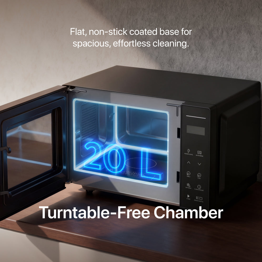 20L Turntable-Free Chamber