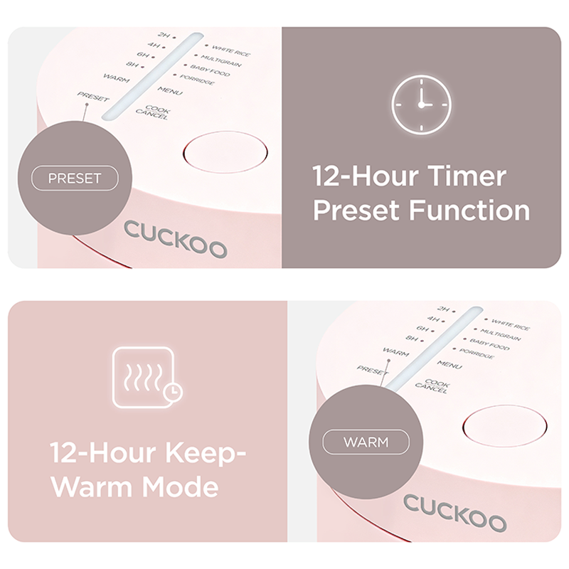 12-Hour Preset Timer