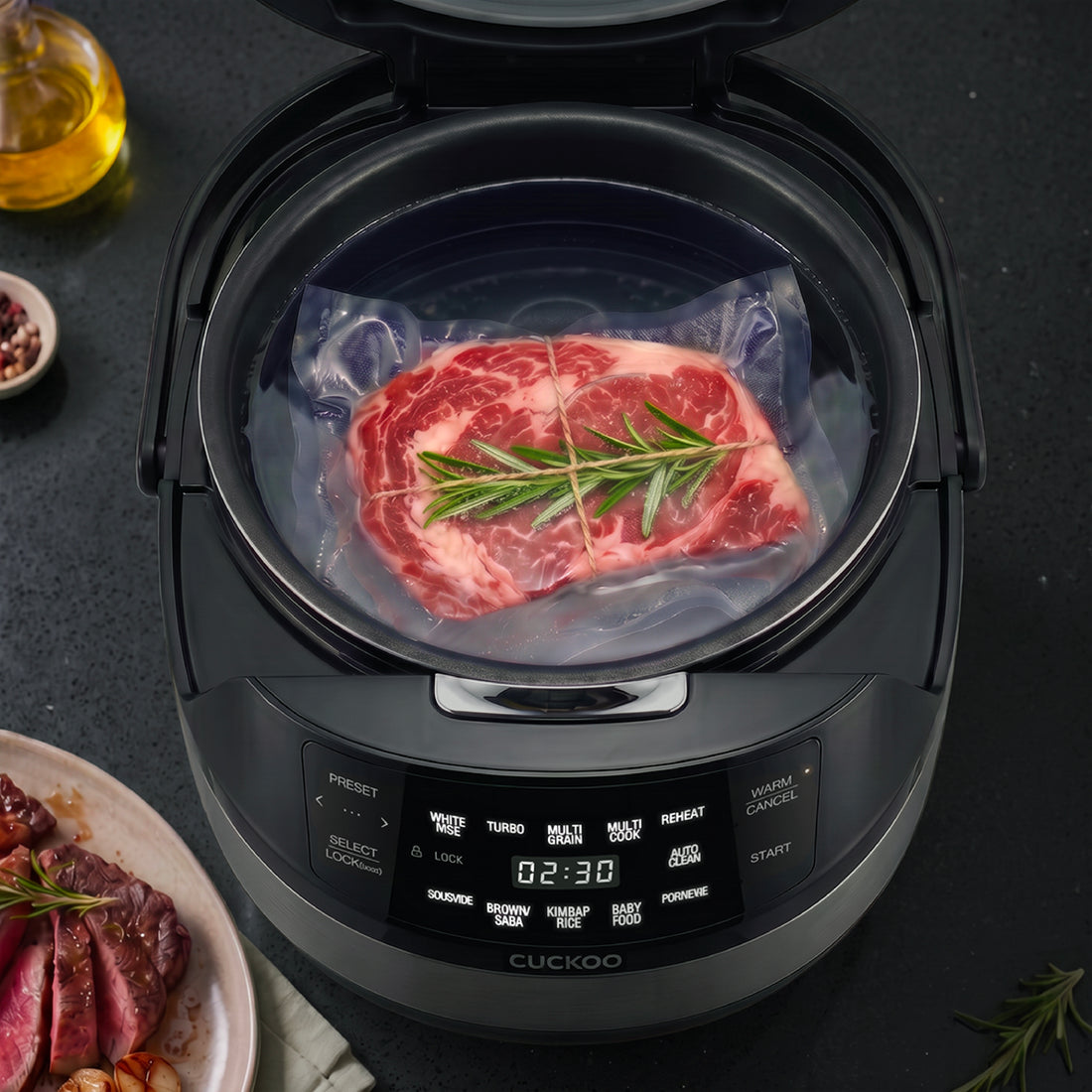 Precision Sous Vide (sue-veed) Cooking