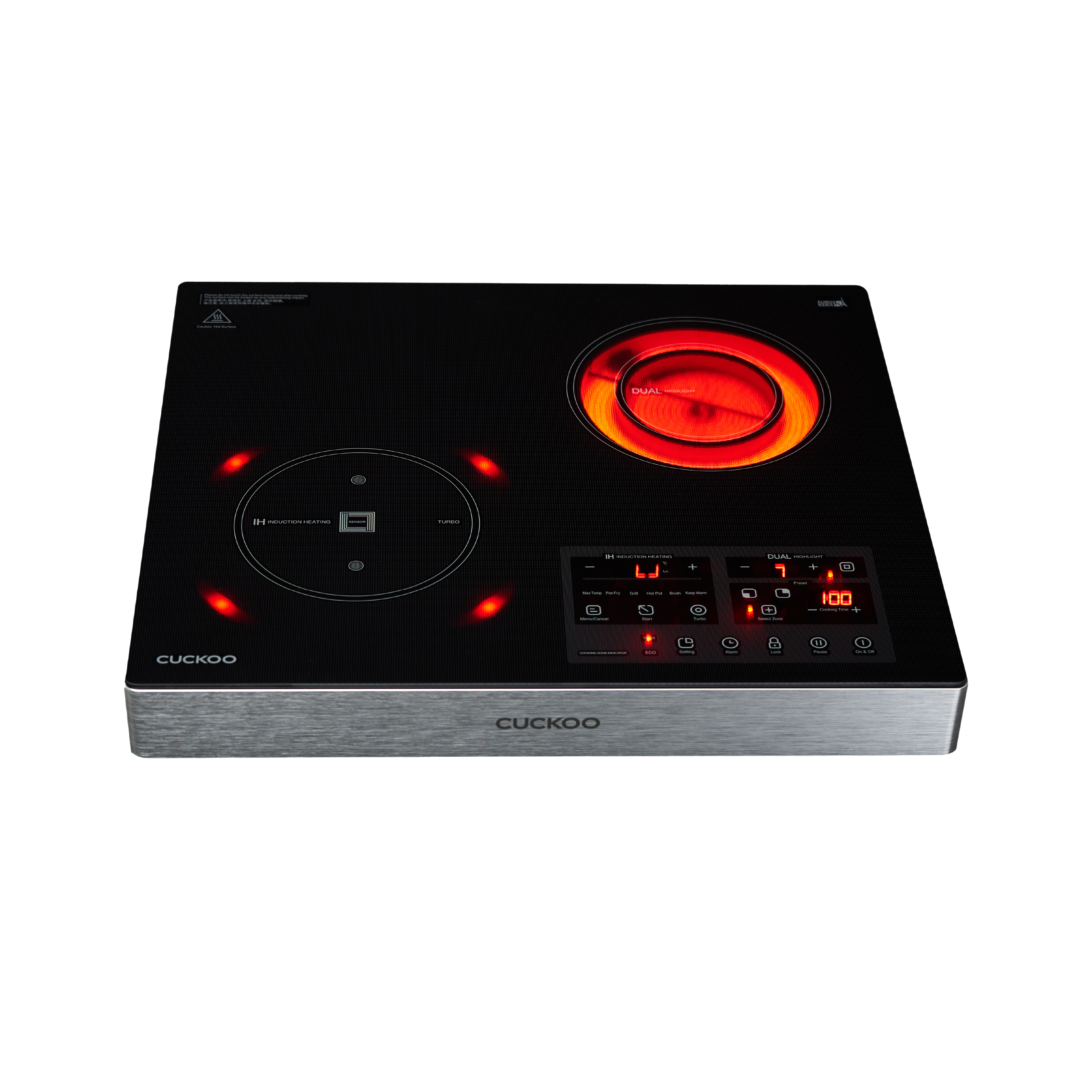 INDUCTWO Hybrid Induction Hob