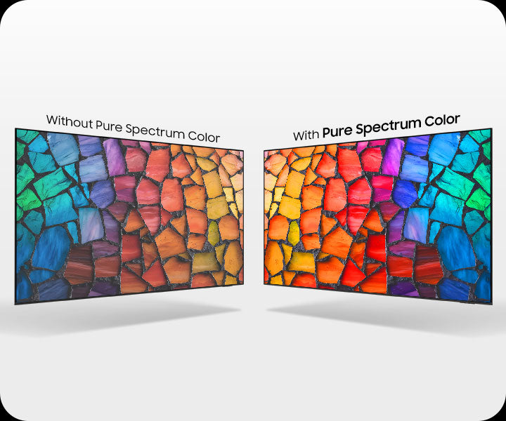 True-to-life, ultra-wide color delivered with Mini LED precision