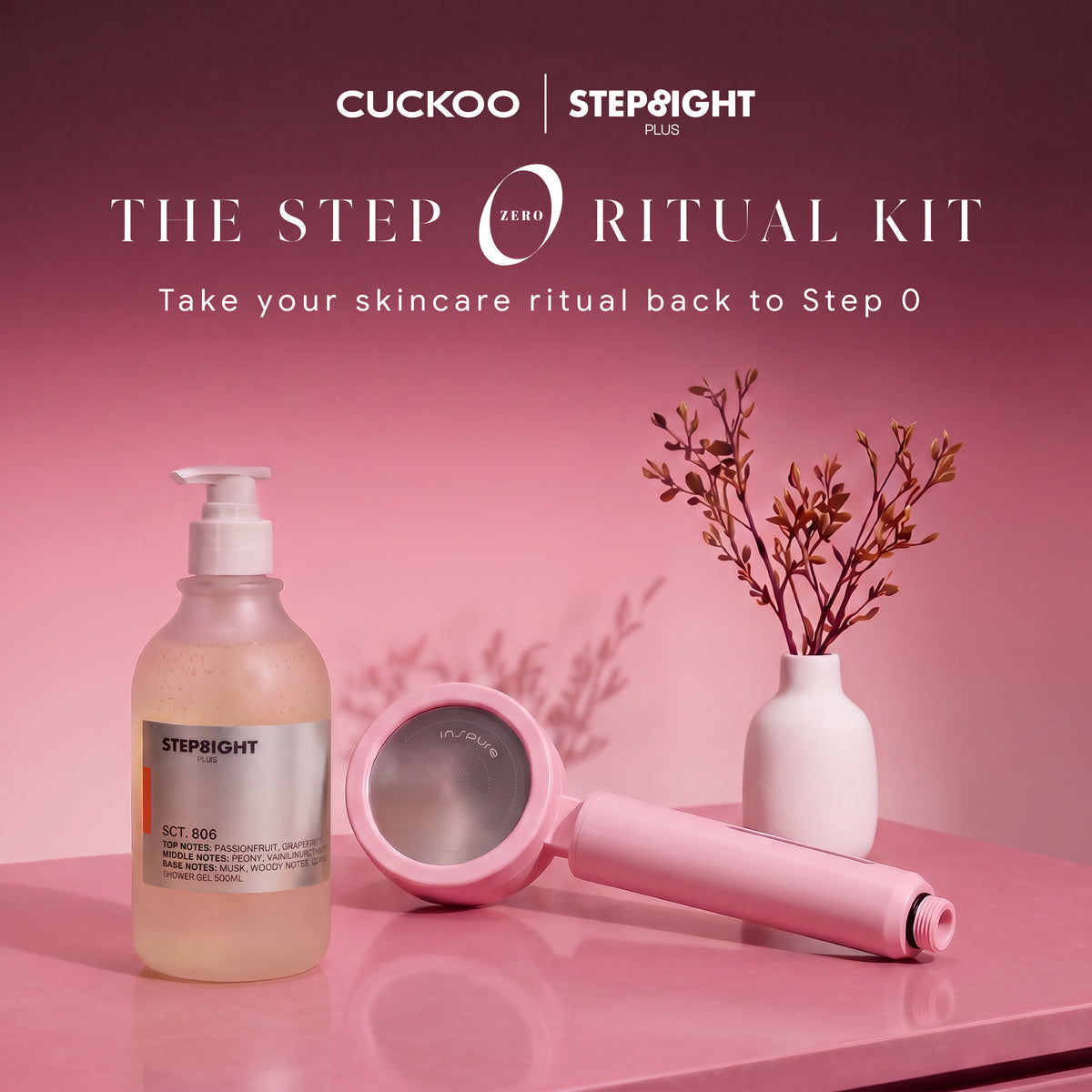 CUCKOO x STEP8IGHT PLUS: The Step Zero Ritual Kit